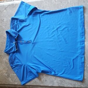Tail Quarter Zip Collar Short Sleeve Polo Size XL